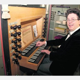 l'amico organista Paolo Springhetti