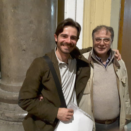 L'antropologo Lorenzo Mercurio e Vincenzo Filippone (2)